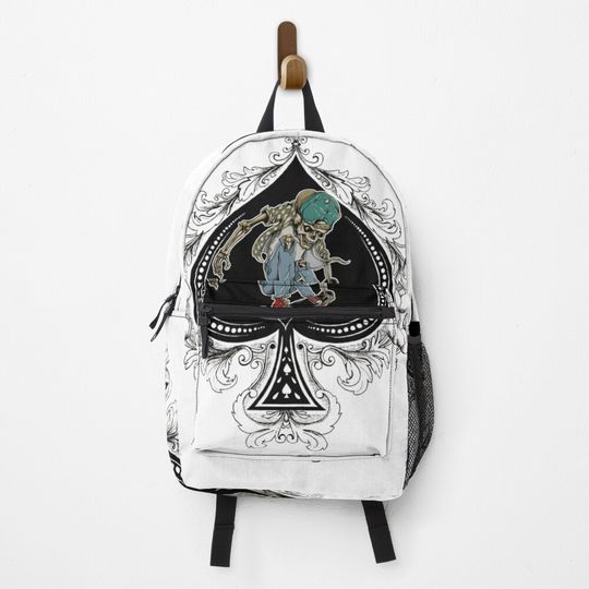 Discover Ace Skeleton Cards Backpack