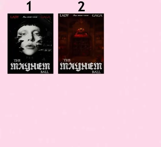 Discover Ld ga The Mayhem Ball Tour 2025 Poster