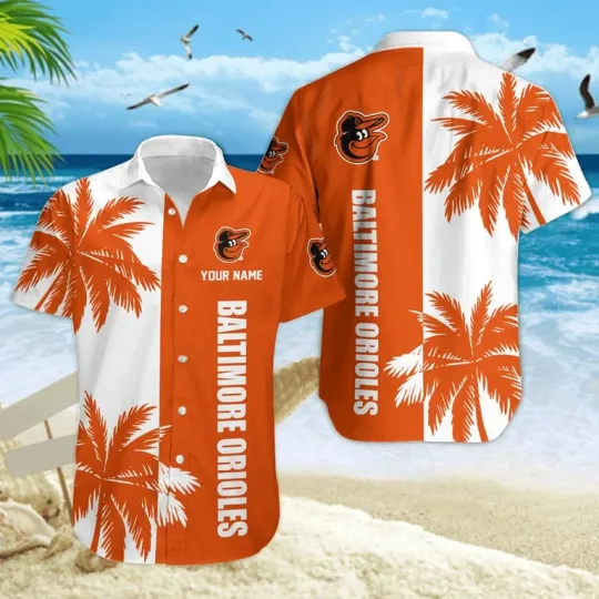 Discover Orioles Tropical Vibe Hawaiian Shirt