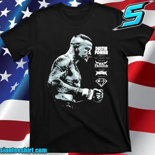 Discover Dustin Poirier x Full Violence Born To Fight MMA Warrior T-Shirt