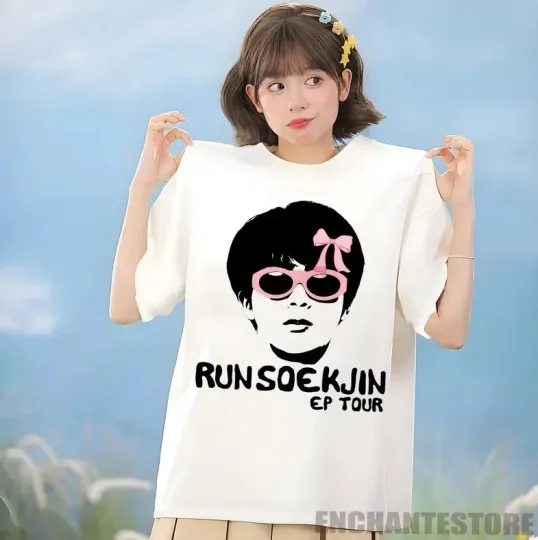 Discover Run Seokjin Ep Tour Shirt, Echo Jin Shirt, Jin Tour 2025 Tshirt, Super Tuna Jin