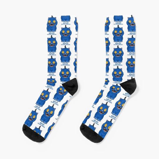 Discover Animated Kpop Musical Films Logo Fan Socks