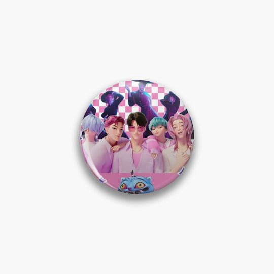 Discover Saja Boys Kpop Demon Hunters Pin Buttons
