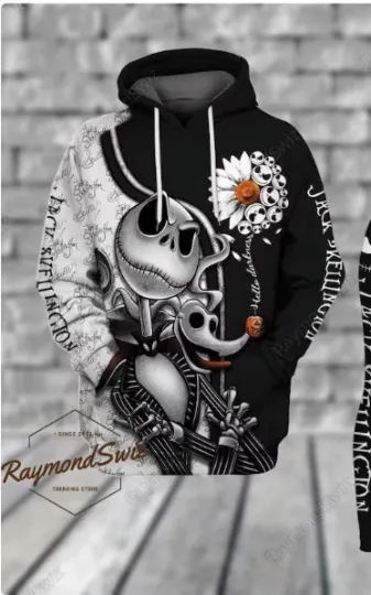 Discover Skeleton 3D HOODIE HALLOWEEN GIFT CHRISTMAS GIFT