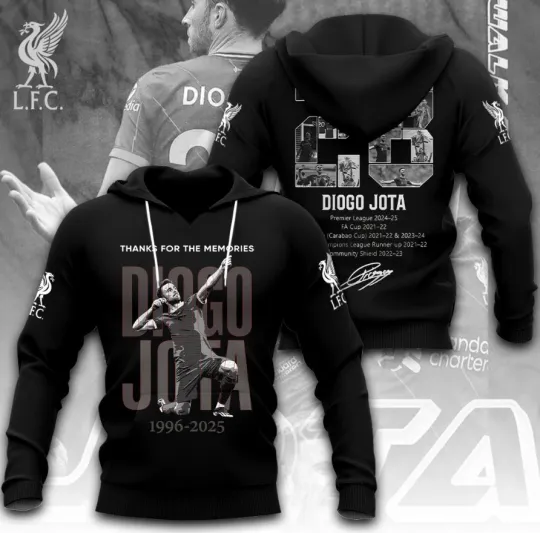 Discover FC x Diogooooo Jota 3D Hoodie