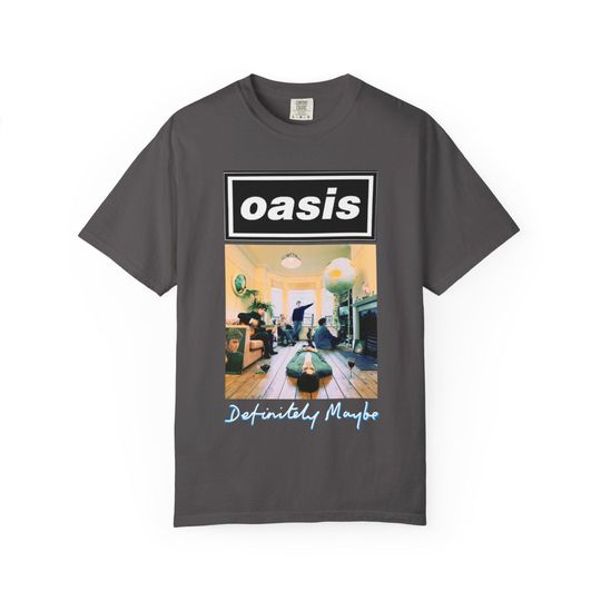 Discover Oasis Definitely Maybe Shirt, Oasis T-shirt, Definitely Maybe Tee, Oversized Tee,ft