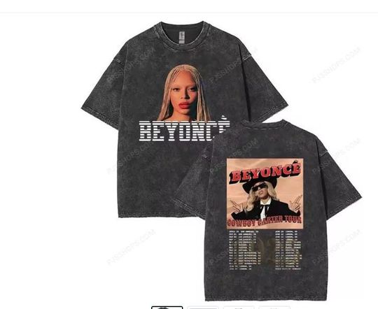 Discover Washed Beyonce Formation Era T Shirt Women Men Vintage Oversized Cotton Graphic Tee