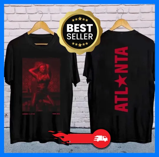 Discover Beyoncé Cowboy Carter Tour Atlanta 2025 Reprint T-Shirt Fan Gift