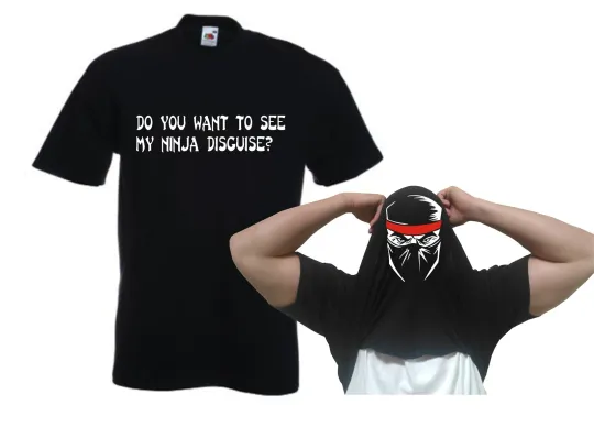 Discover Do You Want To See My Ninja Face Flip T-shirt - T Shirt funny