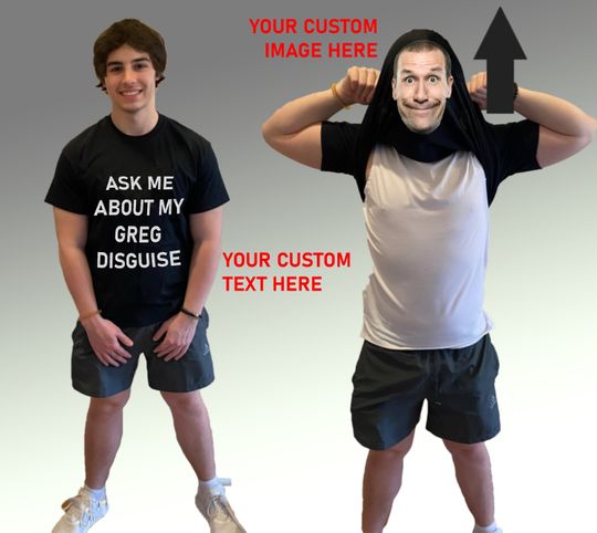 Discover Ask Me About My Custom Disguise Funny Flip T-Shirt