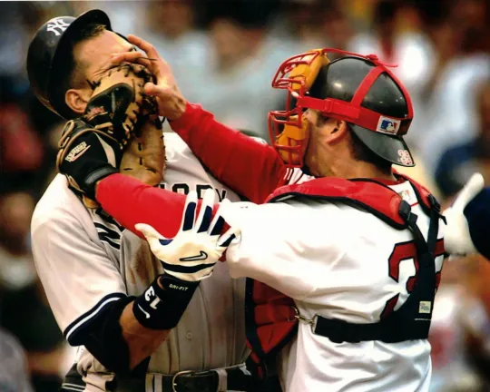 Discover Jason Varitek Not Happy With Alex Rodriguez Poster