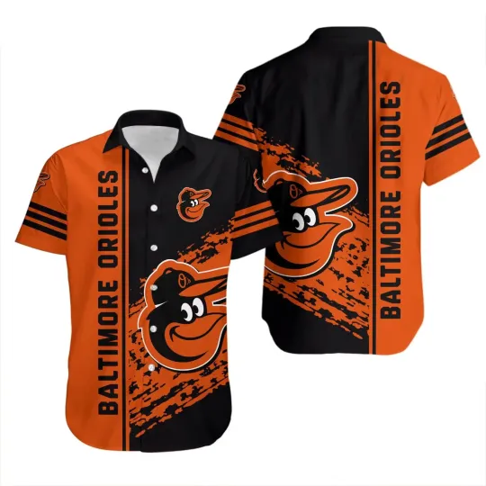 Discover Baltimore Team Orioles Hawaiian Shirt Quarter Style