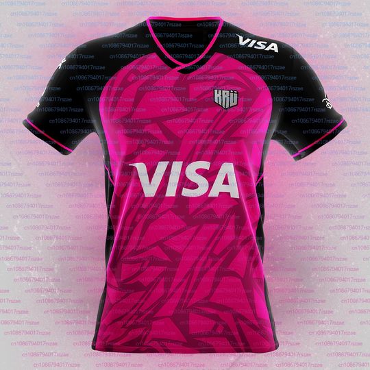 Discover KRU ESports Club 24/25 Team Jersey CSGO Valorant League Player Uniform 3D T Shirt