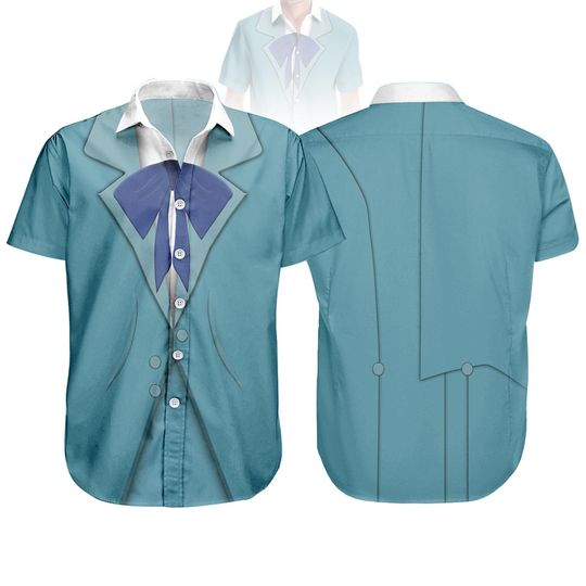 Discover Halloween Hitchhiking Ghosts Cosplay Shirt, Hauntedd Mansionn