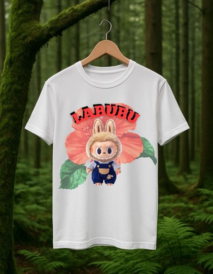 Discover Labubu Fan T-Shirt, Retro Graphic Tee