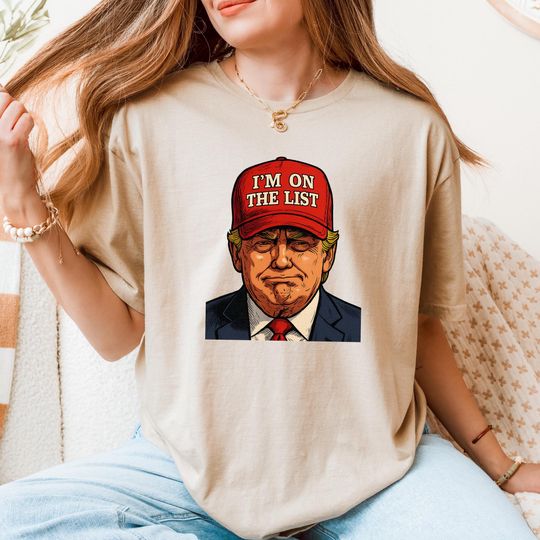 Discover Anti Trump Shirt, Jeffrey Epstein Guest List Shirt, Trump On The Epstein List Tee