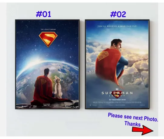 Discover Superman Legacy Begins 2025 movie Poster