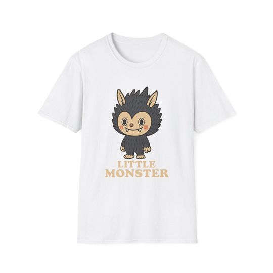 Discover Labubu Cute Little Monster T-Shirt Unisex Graphic Tee for Kids & Adults, Casual Wear, Birthday Gift, Fun Themed Apparel, 