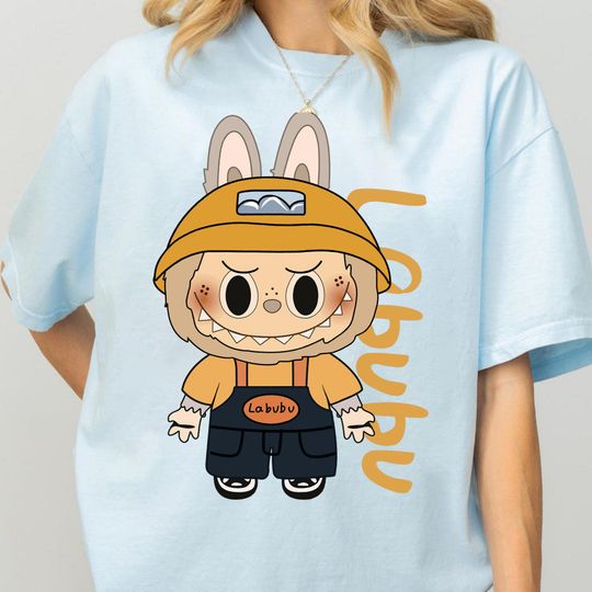 Discover Labubu PNG Digital Clipart, Cute Cartoon Doll Design, Funny Gift for Girls,  Kids Art for Sublimation & Crafts, Pre K Shirt