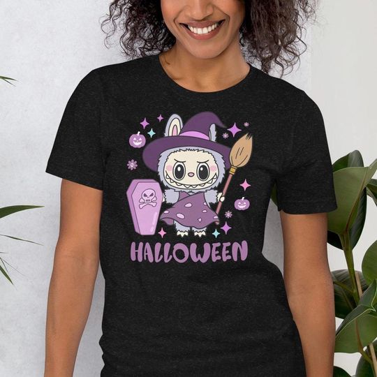 Discover Labubu T-Shirt, Cute Monster Tee, Gift for Labubu Fans, Halloween Labubu Shirt