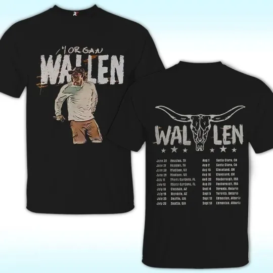 Discover Country Music 2025 Tour Concert Wallen Western I'm the Problem Tour T-Shirt