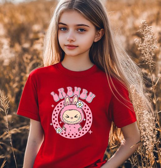 Discover Bunny Monster Cartoon T-Shirt for Kids and Toddlers - Trendy Bunny Gift