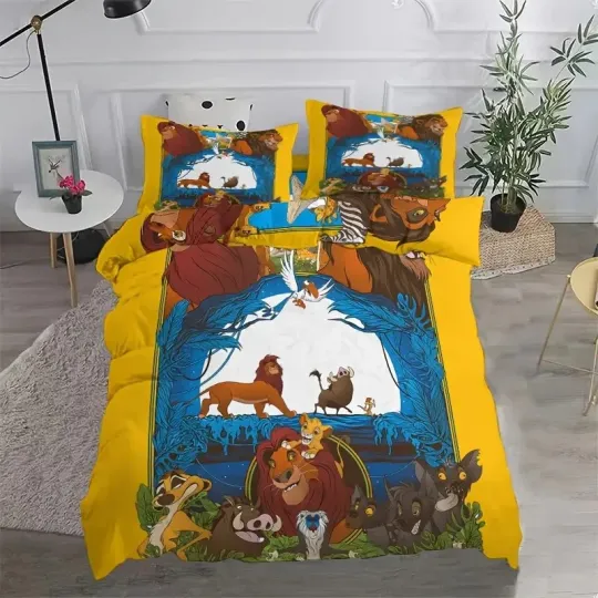 Discover I'm A Big Fan Of The lion kingg Hakuna Matta The lion kingg Lover Gift Bedding Set