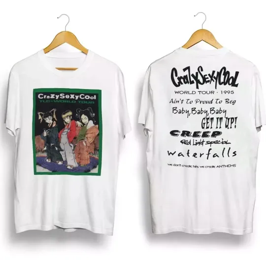 Discover VINTAGE 1995 TLC Crazy Sexy Cool Tour T-Shirt