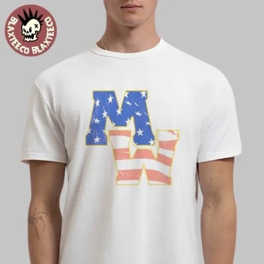 Discover Wallen Western Fourth Of July 2025 USA MW Stars And Stripes Unisex T-Shirt