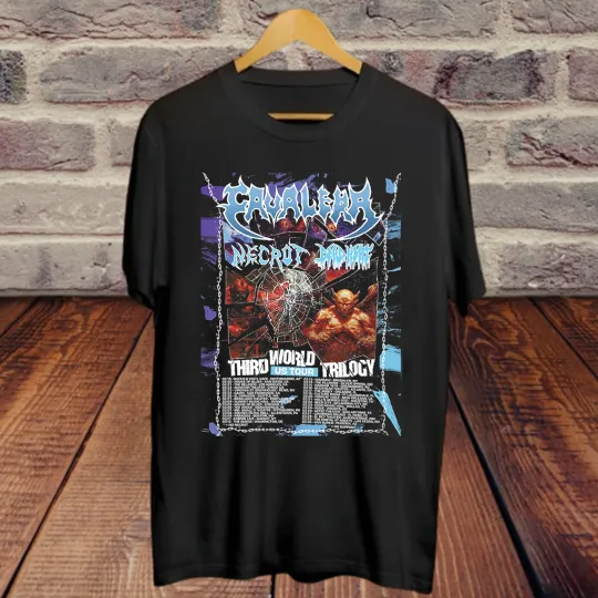 Discover Cavalera Conspiracy Third World Trilogy US Tour 2025 T shirt