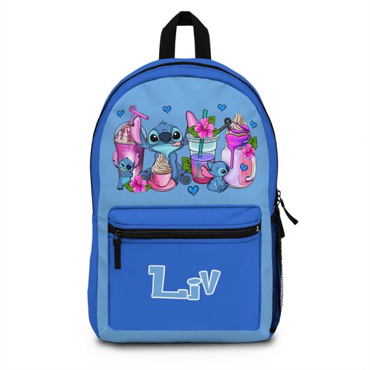 Discover Custom Stitchh Movie Backpack Personalized School Bag Lilo Stitchh