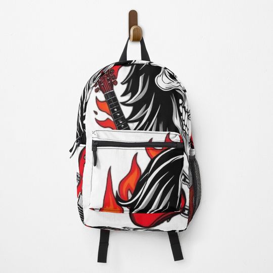 Discover Ozzy Osbourne - Heavy Metal Skull King | Dark Rock Art Backpack