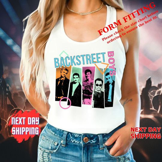 Discover Backstreet Boys Vegas 2025 Tank Top, Pop Music Bring Memory Back Street Tank Tops