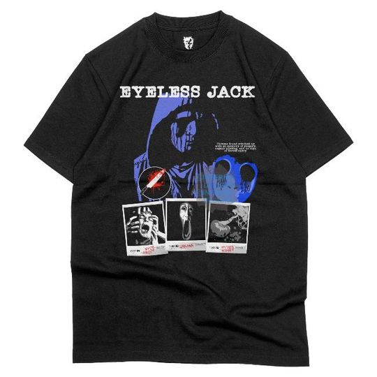 Discover Eyeless Jack Shirt, Creepypasta Shirt, Gothic Horror Shirt
