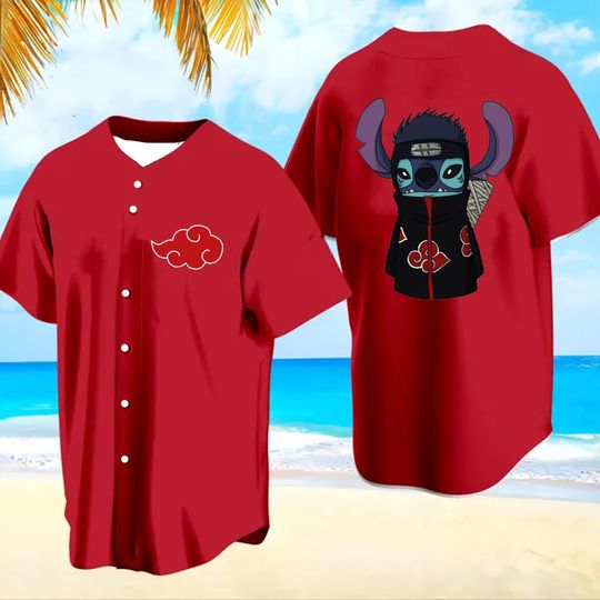 Discover Summer 2025  Abstract cartoon Red Jersey baseball Jersey