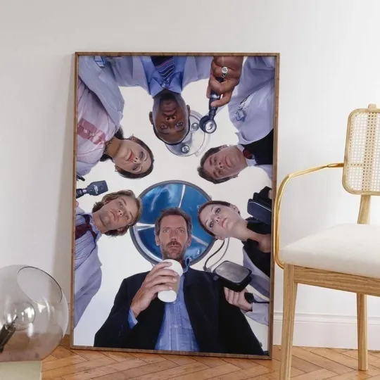 Discover House M.D. Movie Poster, Wall Art ,Art Home decoration Poster, Gifts