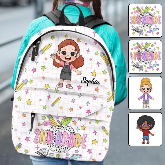 Discover Ready To Crush School - Personalized Kid Backpack