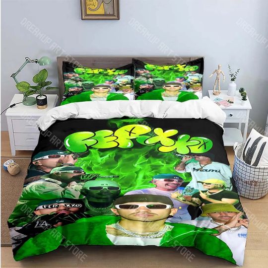 Discover Fashion Pop Singer Ferxxo Feid Bedding Sets
