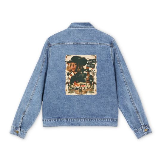 Discover Beyoncé Denim Jacket – Queen Bey Fan Gift, Concert Outfit, BeyHive Jean Jacket Fashion