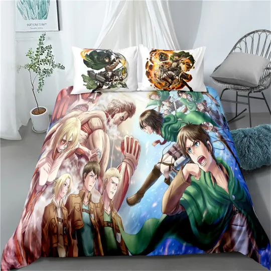 Discover AO Titan Bedding Set - Quilt Duvet Cover for Single Double Queen King Size Beds
