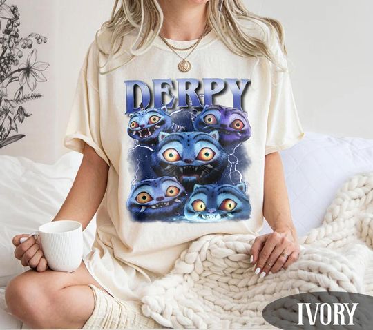 Discover Viral Tiktok Demon Hunter Tiger Shirt, Derpy the Tiger And Bird Demon Hunter Tiger Shirt