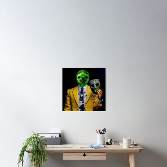 Discover The Mask Sloth Poster