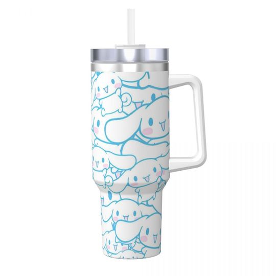 Discover Kawaii Cinnamoroll Tumblers 40 oz With Handle
