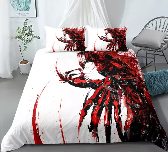 Discover Venom Blood Bedding Set Duvet Cover for Single Double Queen King Size Beds