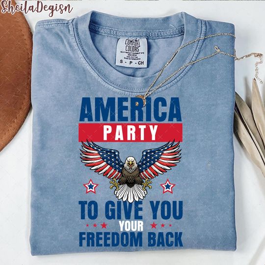 Discover America Party To Give You Your Freedom Back shirt, Elon Musk New America Party, Anti Trump Anti MAGA Anti Democrat