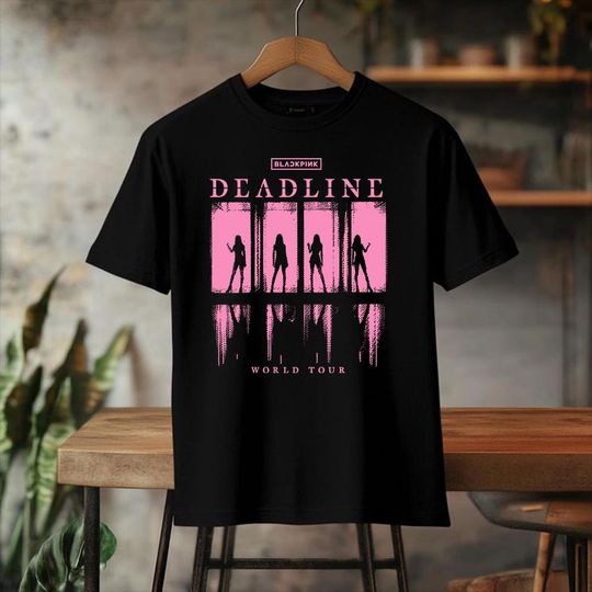 Discover BPink Deadline World Tour PNG, BPink In Your Area PNG, Kpop Fan Tee, Kpop BPink Merch, BPink Fan Gifts, Deadline Svg