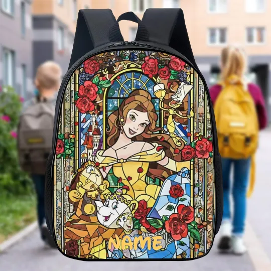 Discover Personalize Bellee Backpack, Beautyy and The Beastt Bellee Princess