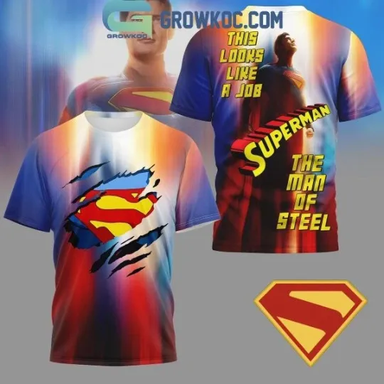 Discover Superman The Man Of Steel 3D Shirt