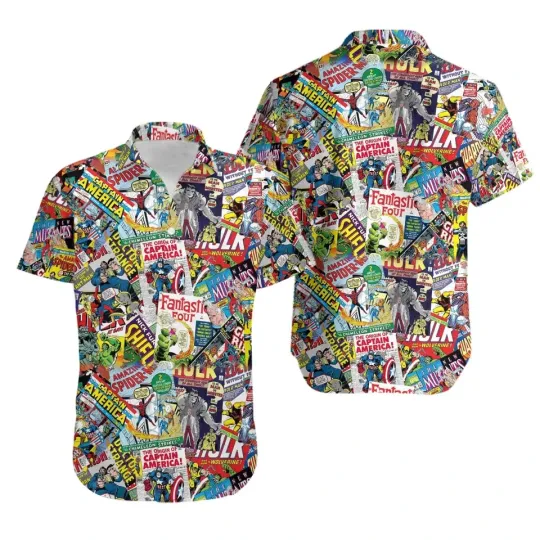 Discover Comicss Hawaiian Shirt Unisex's