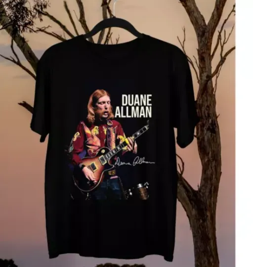 Discover Duane Allman Brothers Signed T-Shirt